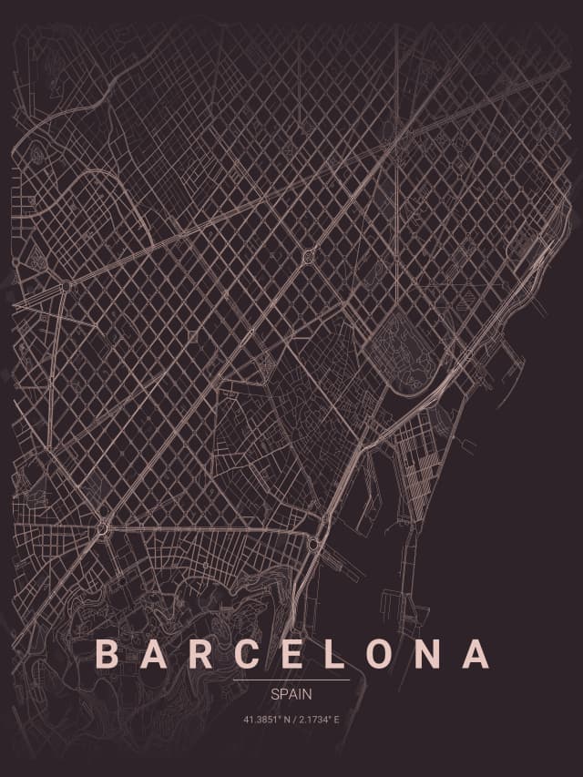 Barcelona Map