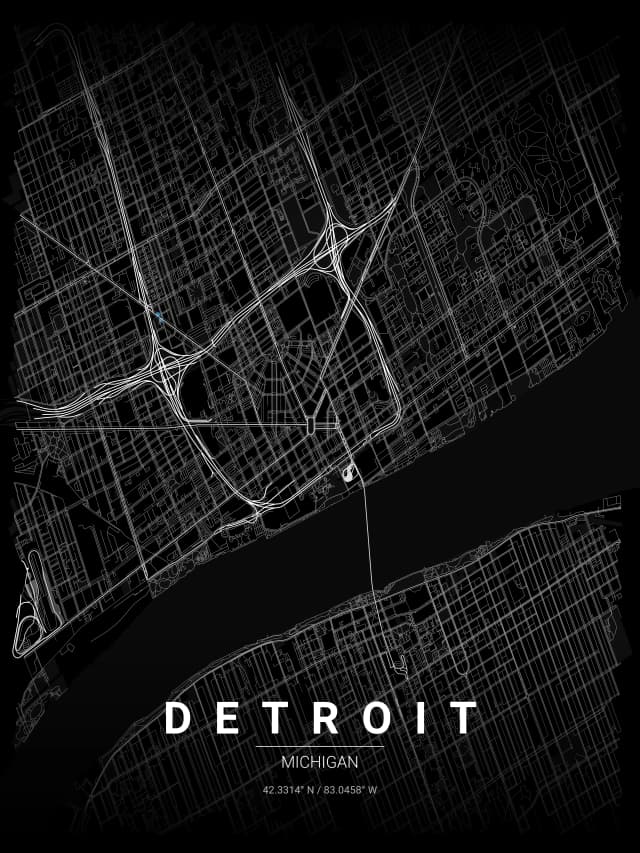 Detroit Map