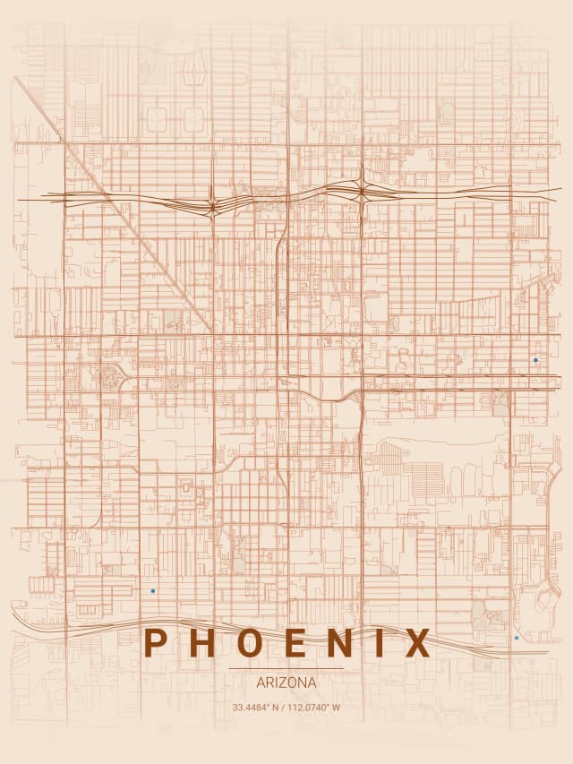 Phoenix Map