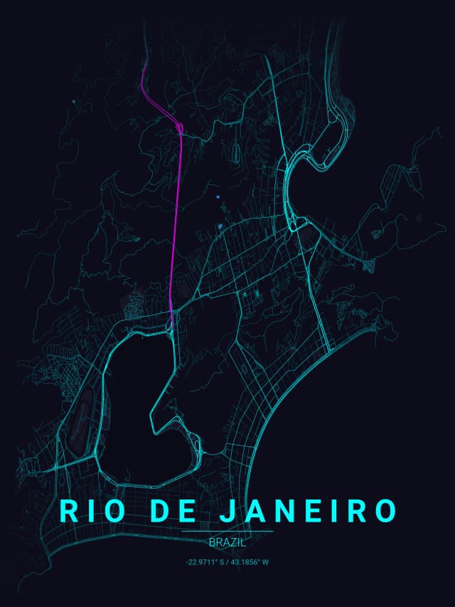 Rio de Janeiro Map