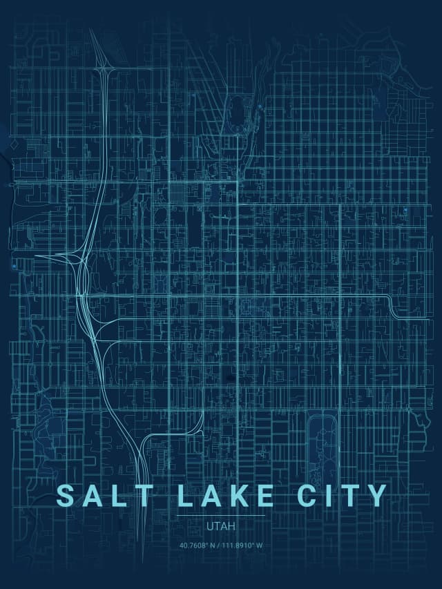 Salt Lake City Map