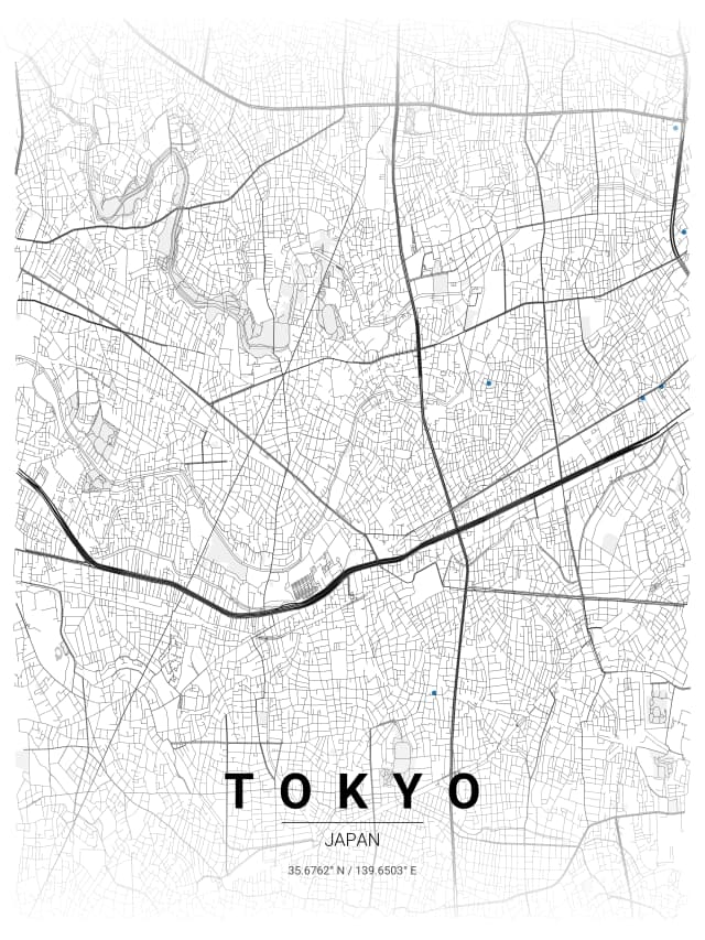 Tokyo Map
